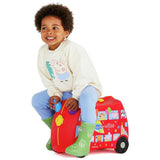 Trunki Peppa Pig ride-on suitcase red 18L - British product