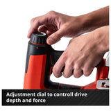 Einhell cordless 2-in-1 nail and staple gun kit 18V (British brand)