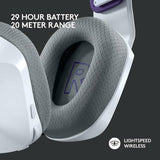 Logitech G733 white gaming headset (British brand)
