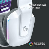 Logitech G733 white gaming headset (British brand)