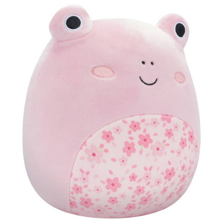 Squishmallows plush toy Kline pink frog 7.5 inch (British brand)