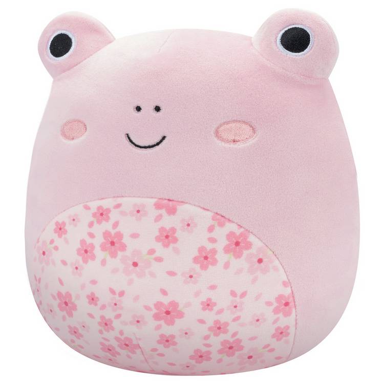 Squishmallows plush toy Kline pink frog 7.5 inch (British brand)