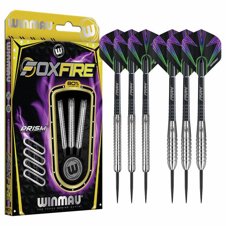 Winmau Foxfire darts twin pack 23g 24g - British product