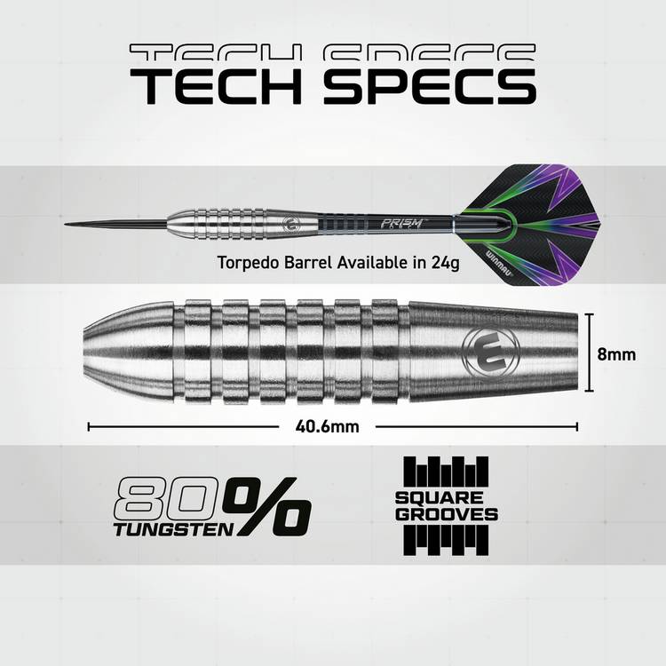 Winmau Foxfire darts twin pack 23g 24g - British product