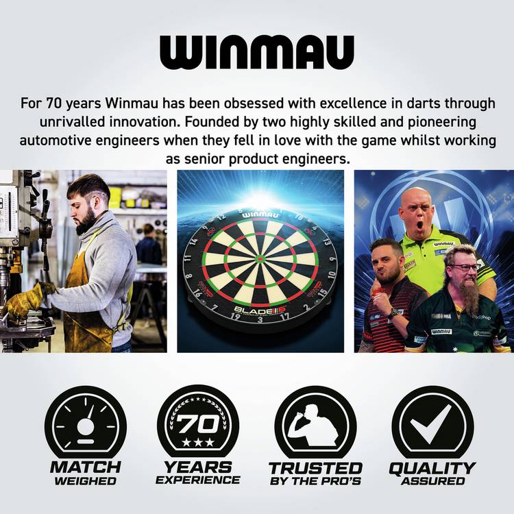 Winmau Foxfire darts twin pack 23g 24g - British product