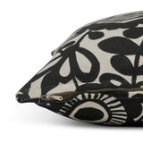 Habitat x Scion monochrome Kukkia cushion 43cm, imported from the UK