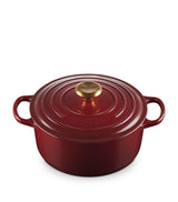 Harrods Le Creuset Cast Iron Round Casserole Dish 24cm- Buy online at McGrocer