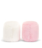 Jellycat plush toy marshmallows pink and white 9cm (British brand)