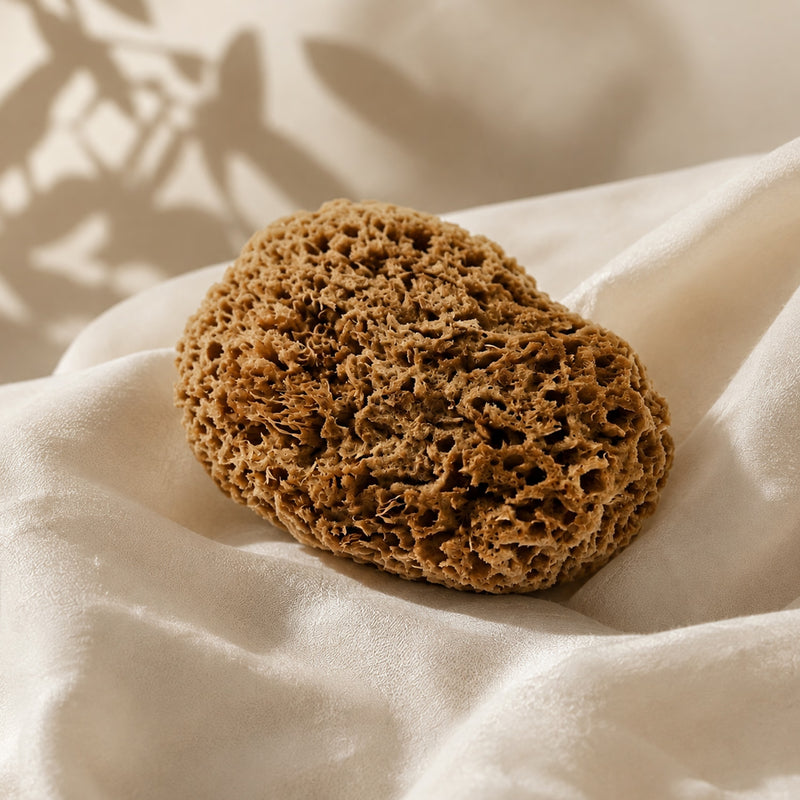 SpongeBox natural sea sponge 6-6.5 inches imported from the UK