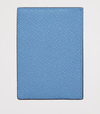 Smythson Panama Compact Card Holder cross-grain leather (British brand)