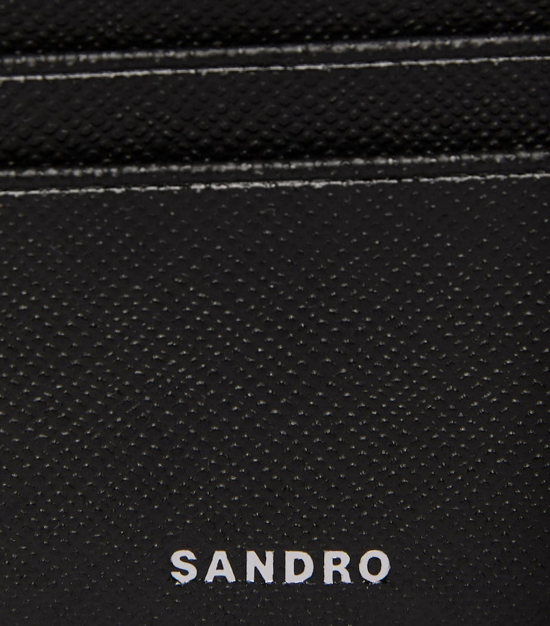 Sandro Paris leather card holder, UK version