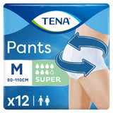 TENA incontinence pants Protect+ Super medium 12 pack (British brand)