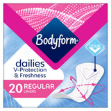 Bodyform Normal Cour-V panty liners 20 pack - British product