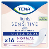 TENA Lights Sensitive Ultra Pads Normal 16 pack, imported from the UK