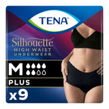 ASDA Tena Silhouette Incontinence Pants Black M 9 Pack- Buy online at McGrocer