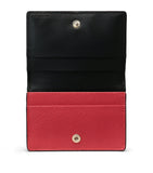 Smythson Panama folded card holder leather, UK version