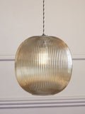 Champagne gold Hertford easy fit lamp shade (British brand)