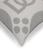 Dolce & Gabbana wool silk cashmere logo cushion 50cm x 50cm - British product