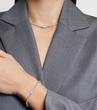 Boucheron white gold and diamond necklace (British brand)