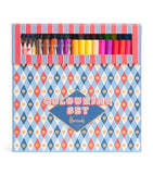 Harrods 40-piece colouring set, imported from the UK