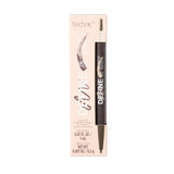 Technic Define and Set Eyebrow Pencil and Gel Dark Brown Eyebrow Tool