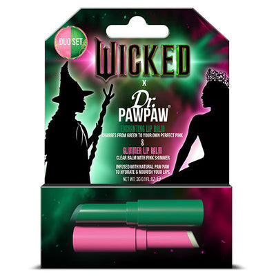 Superdrug Dr PAWPAW WICKED Enchanting Glimmer Duo Lip Balm Set- Buy online at McGrocer