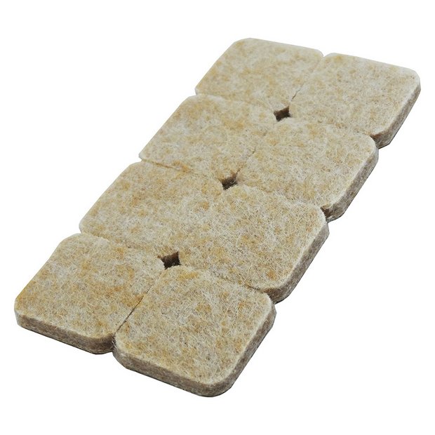 Felt Gard square protective pads 25mm 16 pack (British brand)