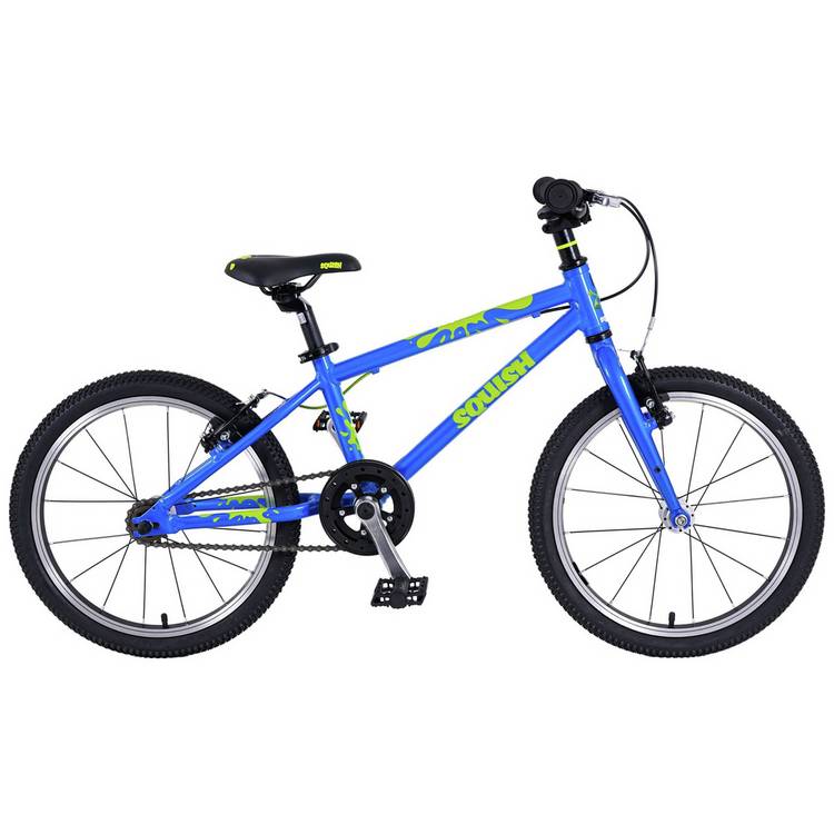Squish kids bike blue 18-inch, imported from the UK