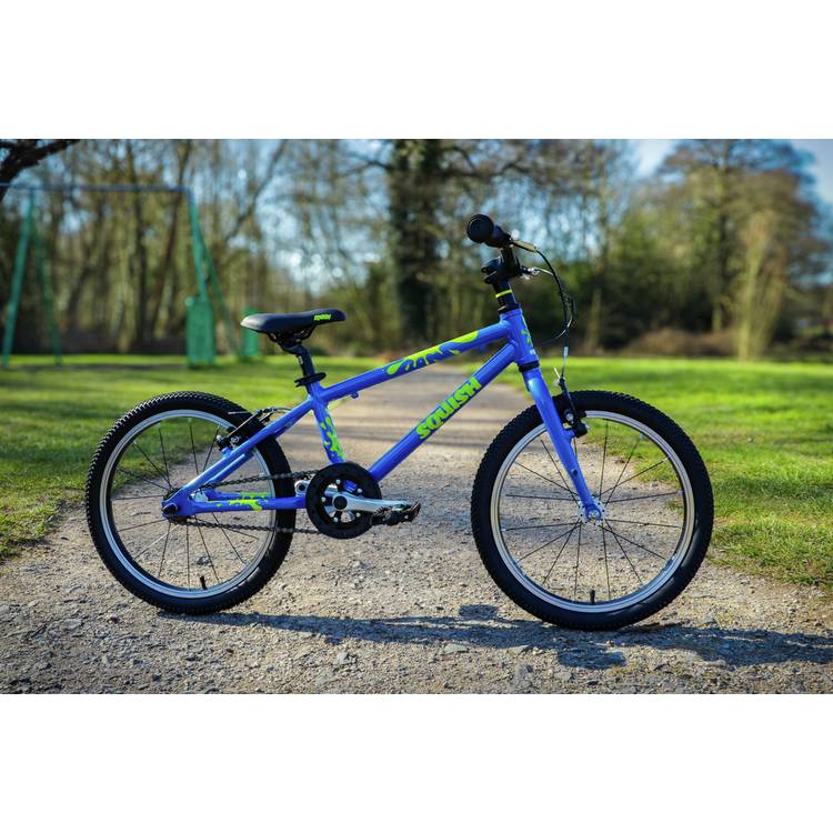 Squish kids bike blue 18-inch, imported from the UK