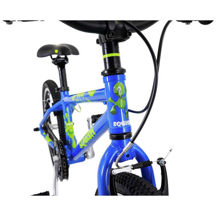 Squish kids bike blue 18-inch, imported from the UK