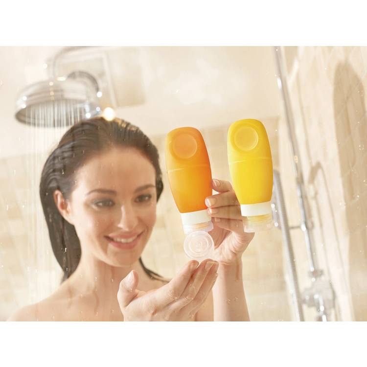 Go Travel Squeezy Cabin Bottles 100ml - British product