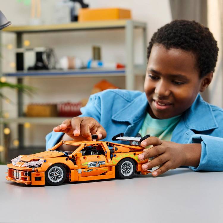 LEGO Fast and Furious Toyota Supra MK4 building set 810 pieces, imported from the UK