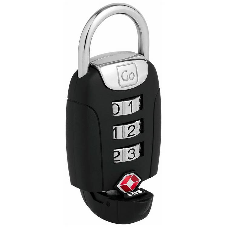 Go Travel TSA combination lock big dial - British product