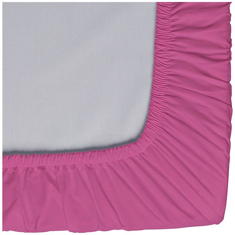 Habitat cerise fitted sheet single, imported from the UK