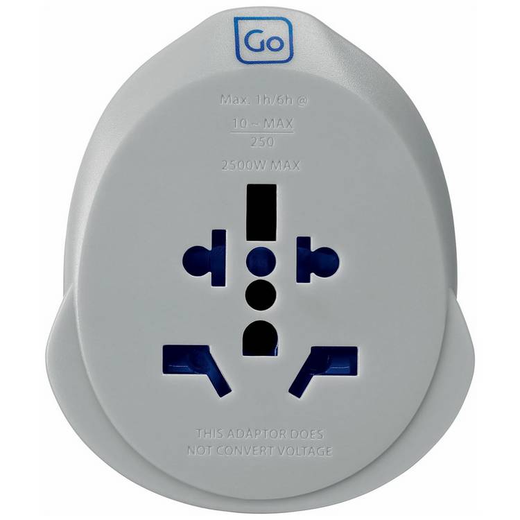 Go Travel USB-C EU travel adaptor - British product