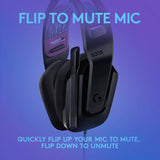 Logitech G335 wired gaming headset black - British product