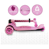 Zinc Flyte 3 wheel kids scooter pink (British brand)