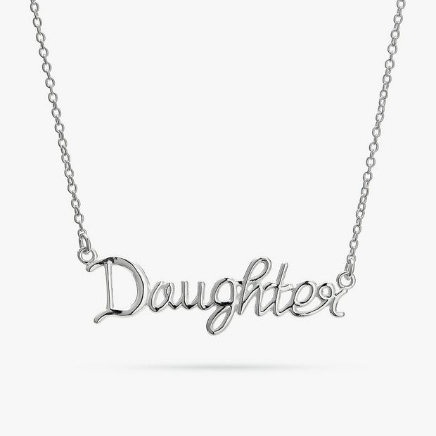Revere sterling silver daughter necklace 16 inch - British product