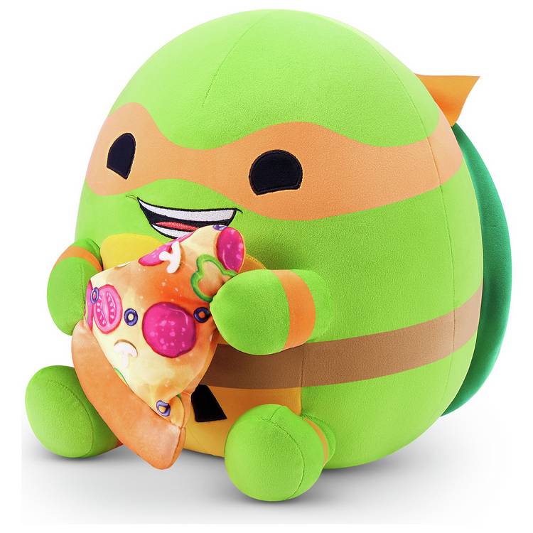 Zuru Snackles Michelangelo plush 14 inches, UK version