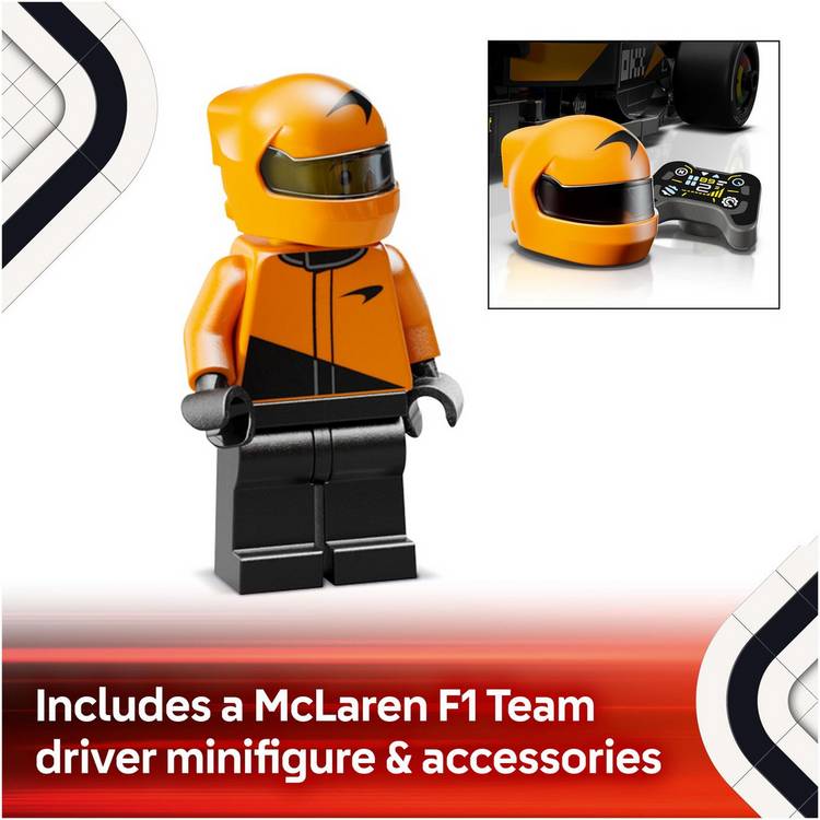 LEGO Speed Champions McLaren F1 race car toy 269 pieces - British product