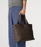 Bottega Veneta large leather Diago tote bag (British brand)