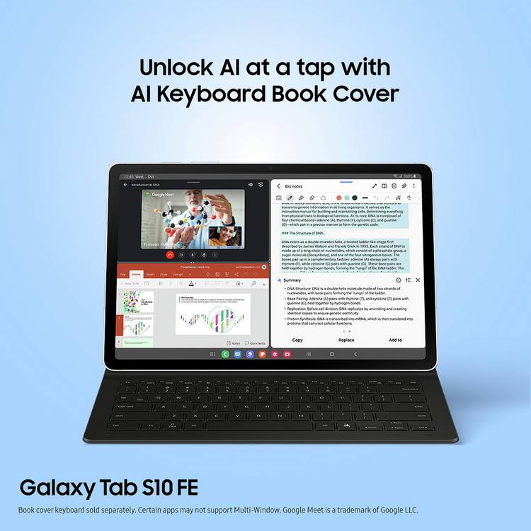 Samsung Galaxy Tab S10 FE 10.9in 128GB Grey, UK version