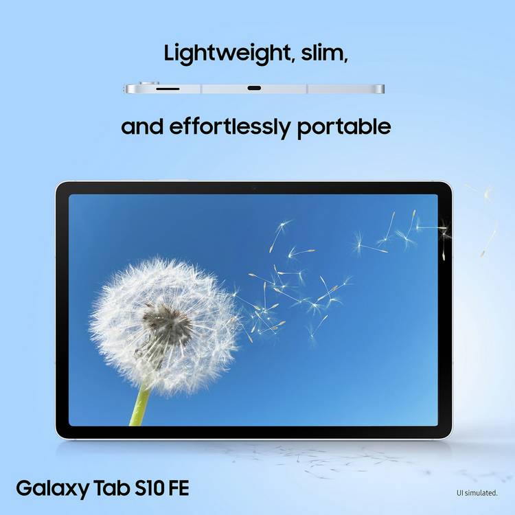 Samsung Galaxy Tab S10 FE tablet 10.9in 256GB (British brand)