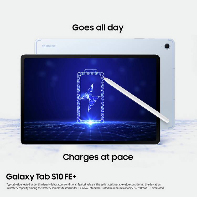 Samsung Galaxy Tab S10 FE+ 256GB Grey 13.1in - British product
