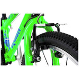 Squish 20-inch lightweight kids bike green, imported from the UK