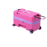 Argos IT Luggage 6 Wheel Hard Kids Cabin Suitcase - Pink- Buy online at McGrocer