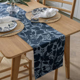 Argos Habitat Floral Reversible Cotton Table Runner - Navy- Buy online at McGrocer