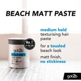 got2b beach matt hair styling paste 100ml - British product