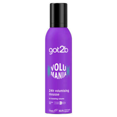 got2b Volumania hair mousse 250ml, UK version