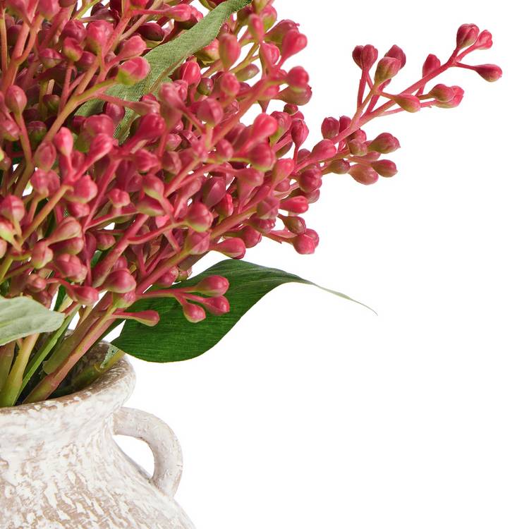 Argos Home artificial red berry plant 28cm (British brand)